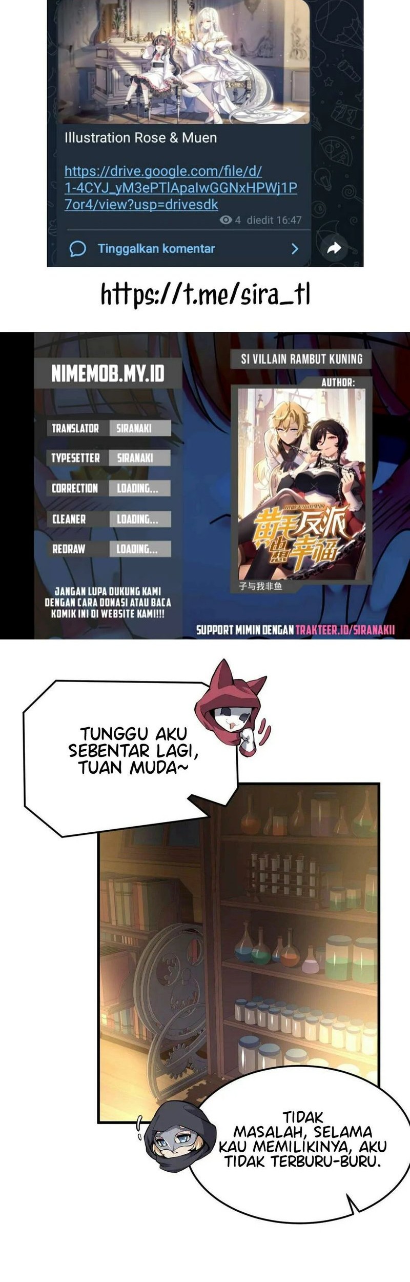 Manhua The Yellow-haired Villain in Female Main Character’s Novel wants Happiness Chapter 4 gambar 2