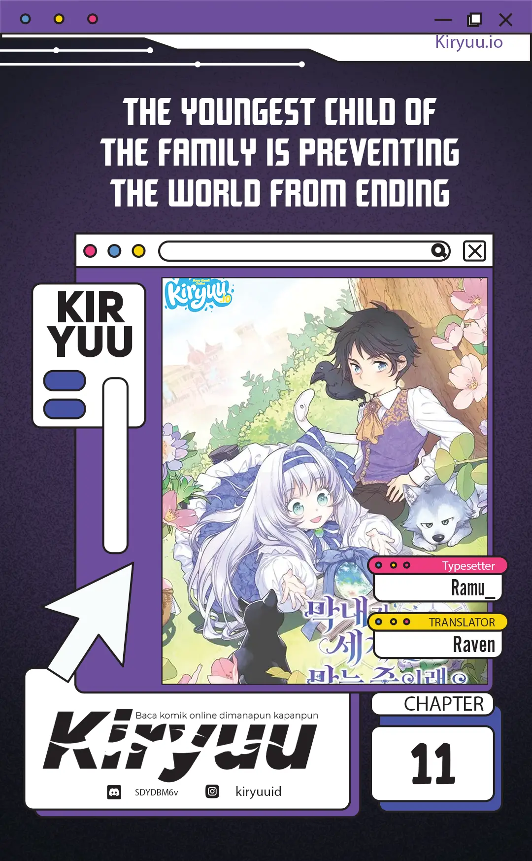 Komik The Youngest Child of the Family Is Preventing the World From Ending Chapter 11 gambar 1