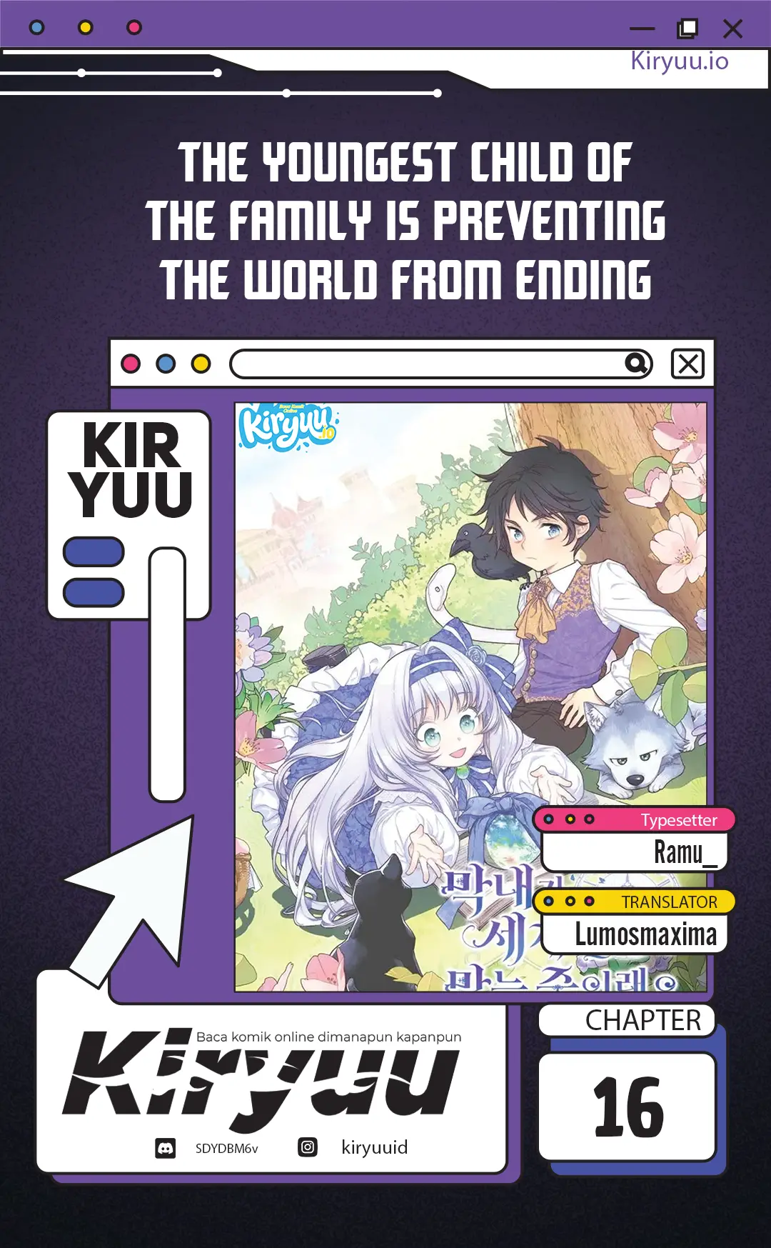 Komik The Youngest Child of the Family Is Preventing the World From Ending Chapter 16 gambar 1