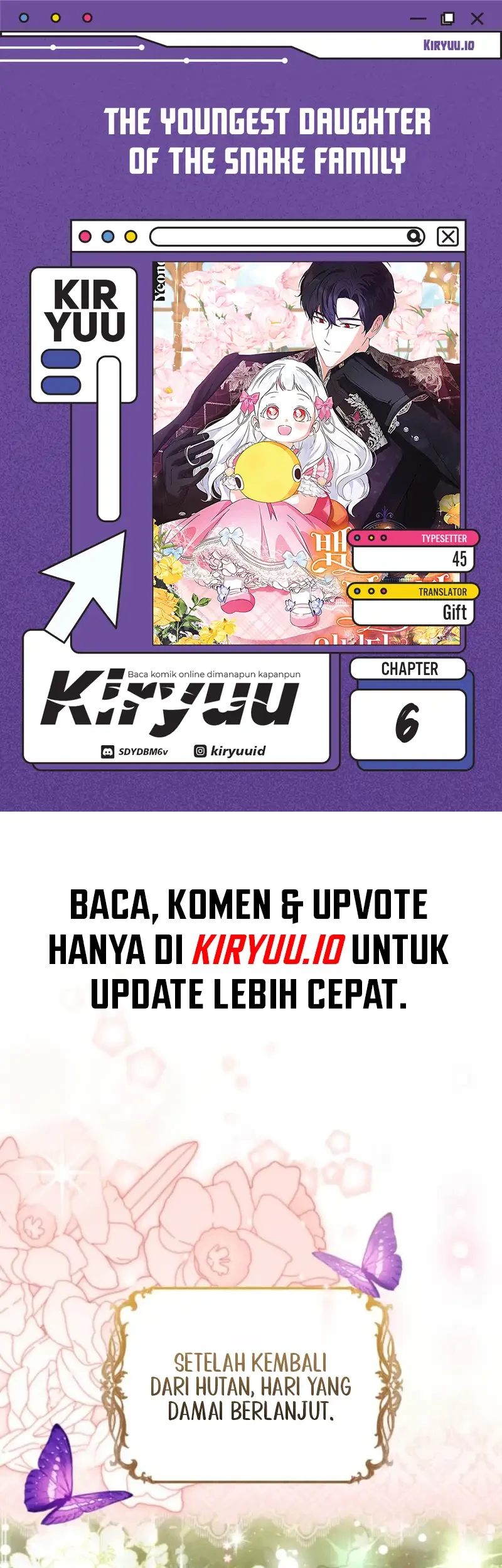 Komik The Youngest Daughter of the Snake Family Chapter 6 gambar 1