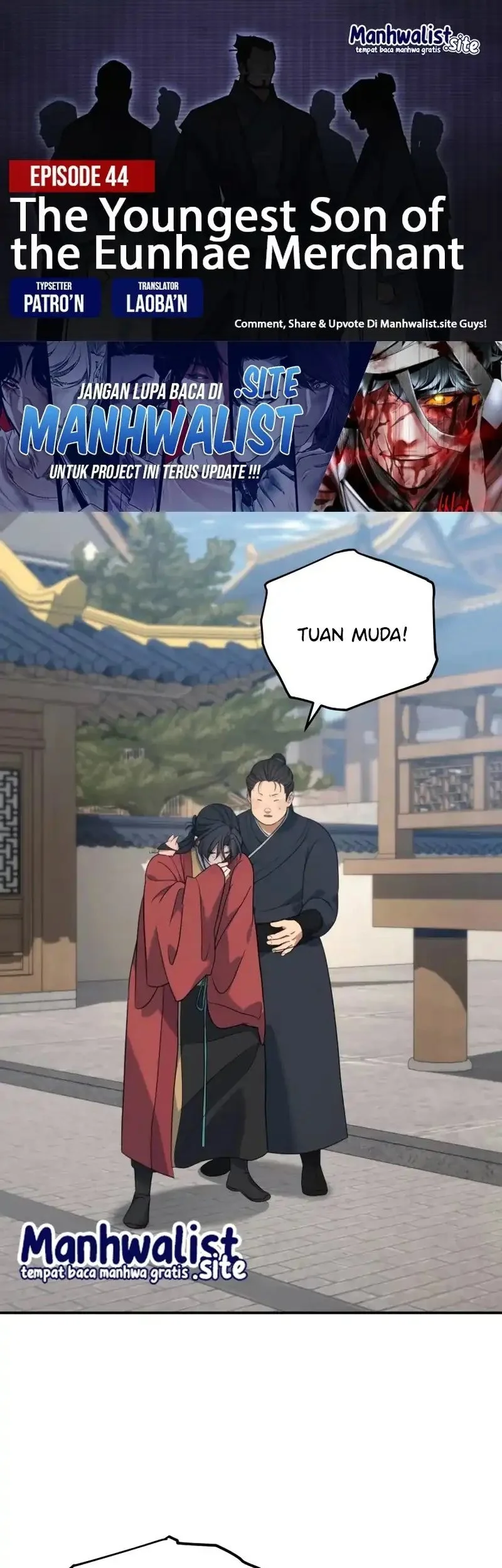 Komik The Youngest Son of the Eunhae Merchant Group Chapter 44 gambar 1