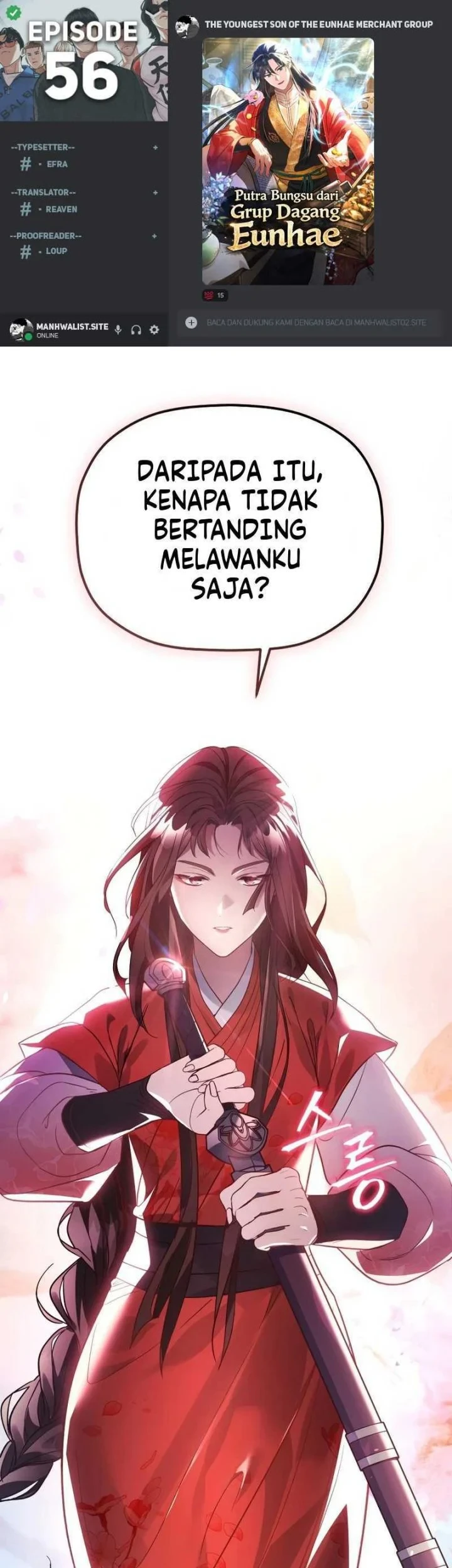 Komik The Youngest Son of the Eunhae Merchant Group Chapter 57 gambar 1