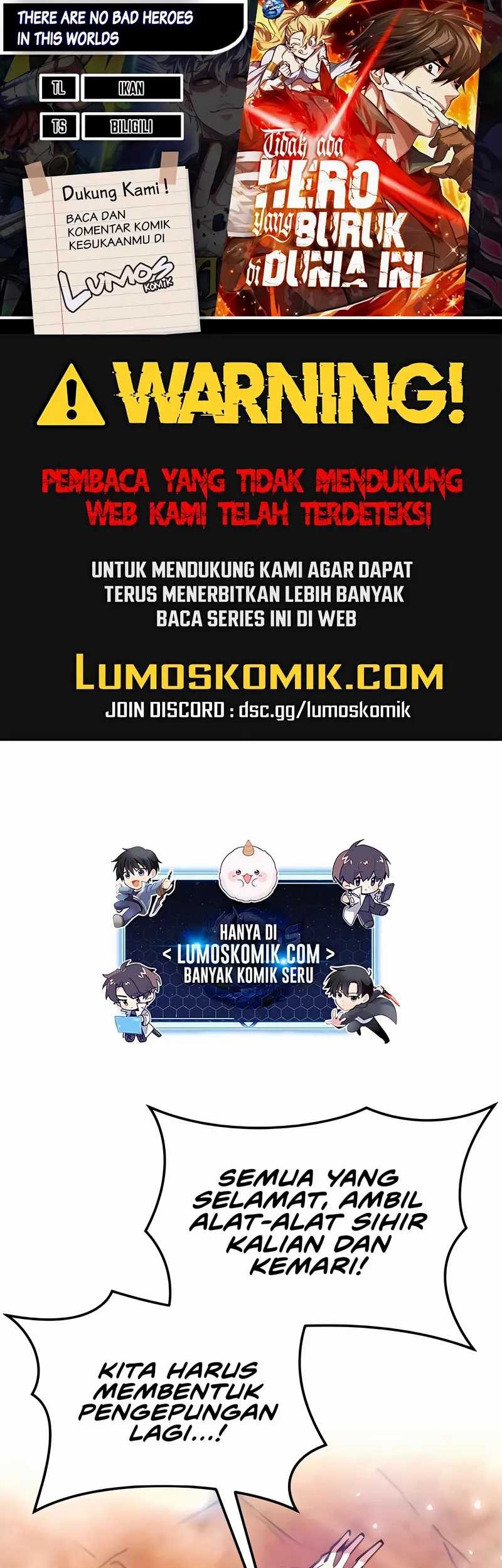 Komik There Are No Bad Heroes In This World Chapter 44 gambar 1