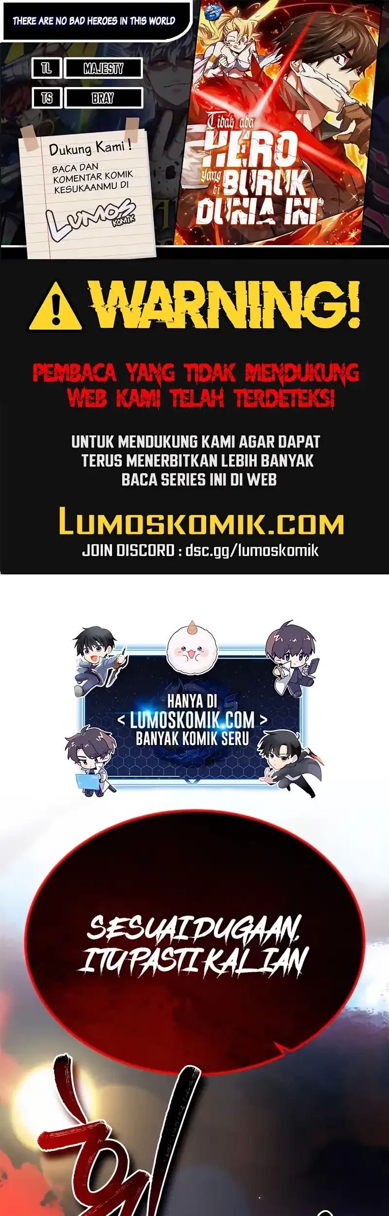Komik There Are No Bad Heroes In This World Chapter 49 gambar 1