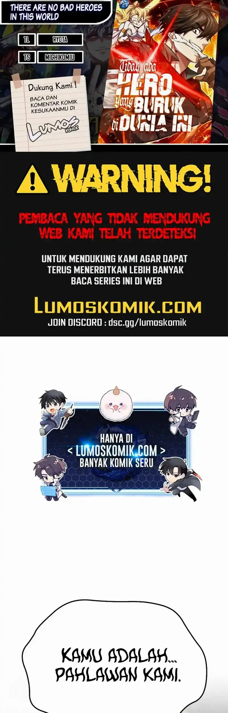 Komik There Are No Bad Heroes In This World Chapter 56 gambar 1