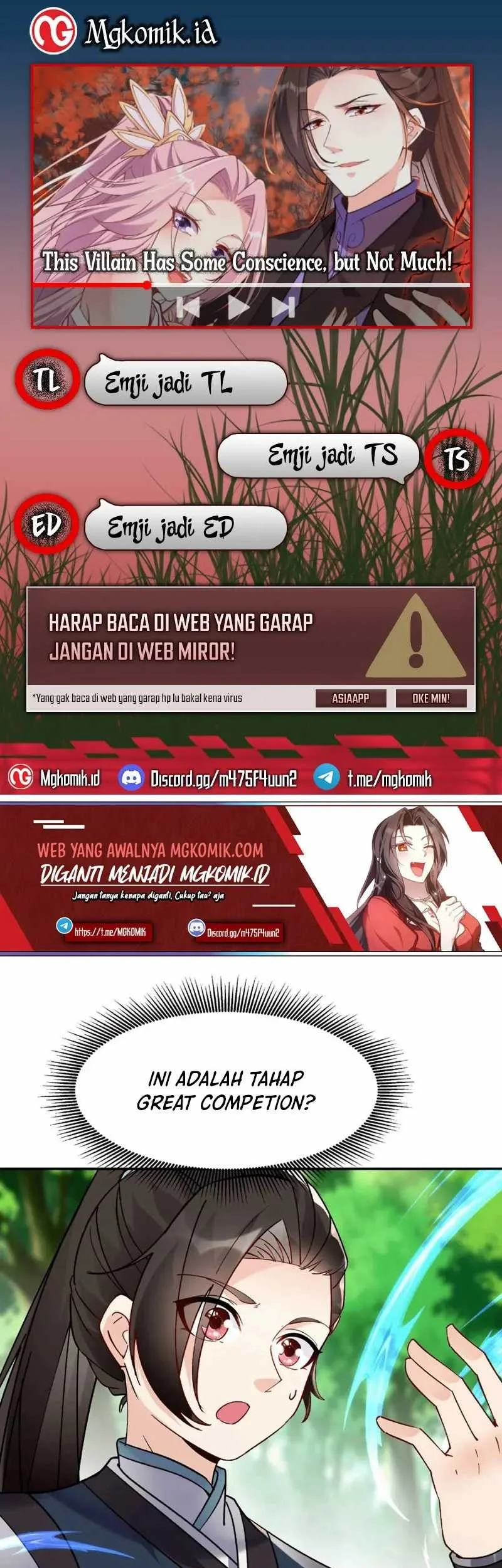 Komik This Villain Has Some Conscience, but Not Much! Chapter 26 gambar 1