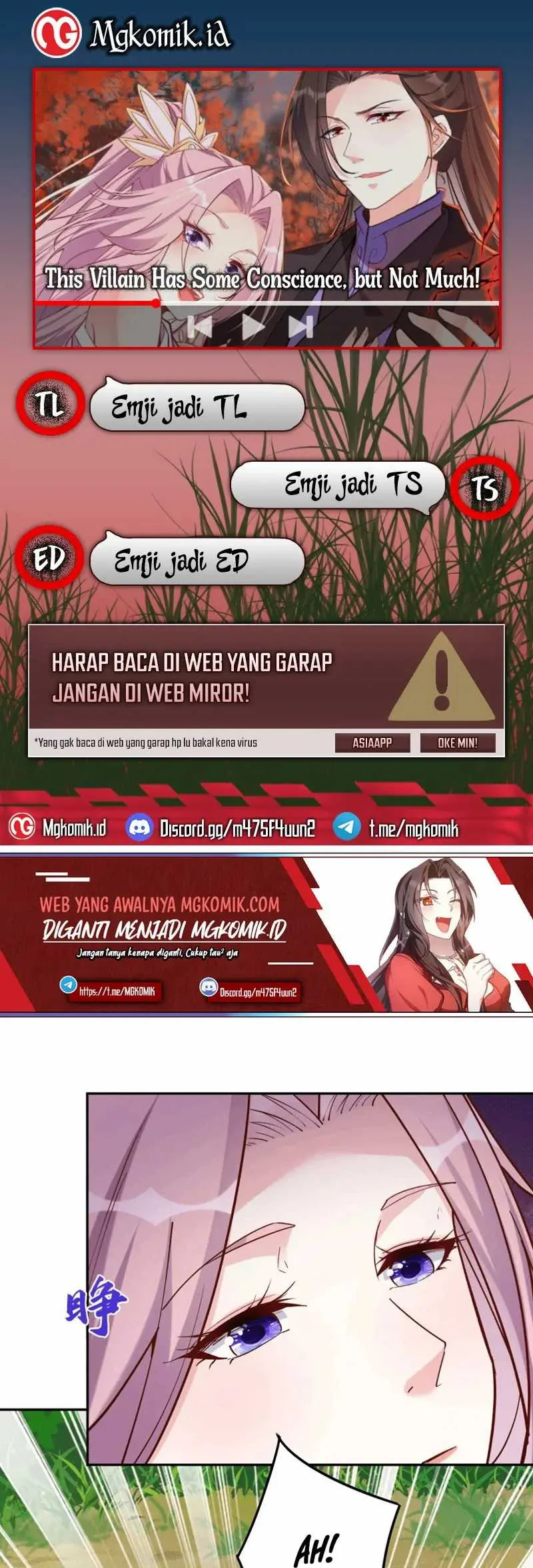 Komik This Villain Has Some Conscience, but Not Much! Chapter 34 gambar 1