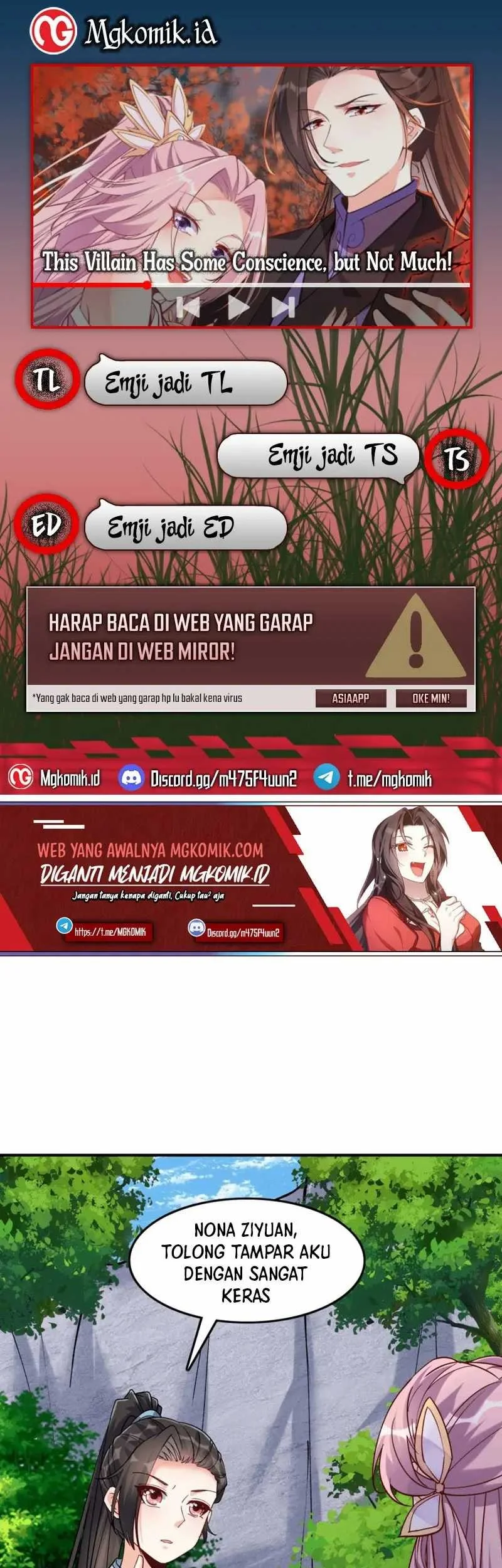 Komik This Villain Has Some Conscience, but Not Much! Chapter 35 gambar 1