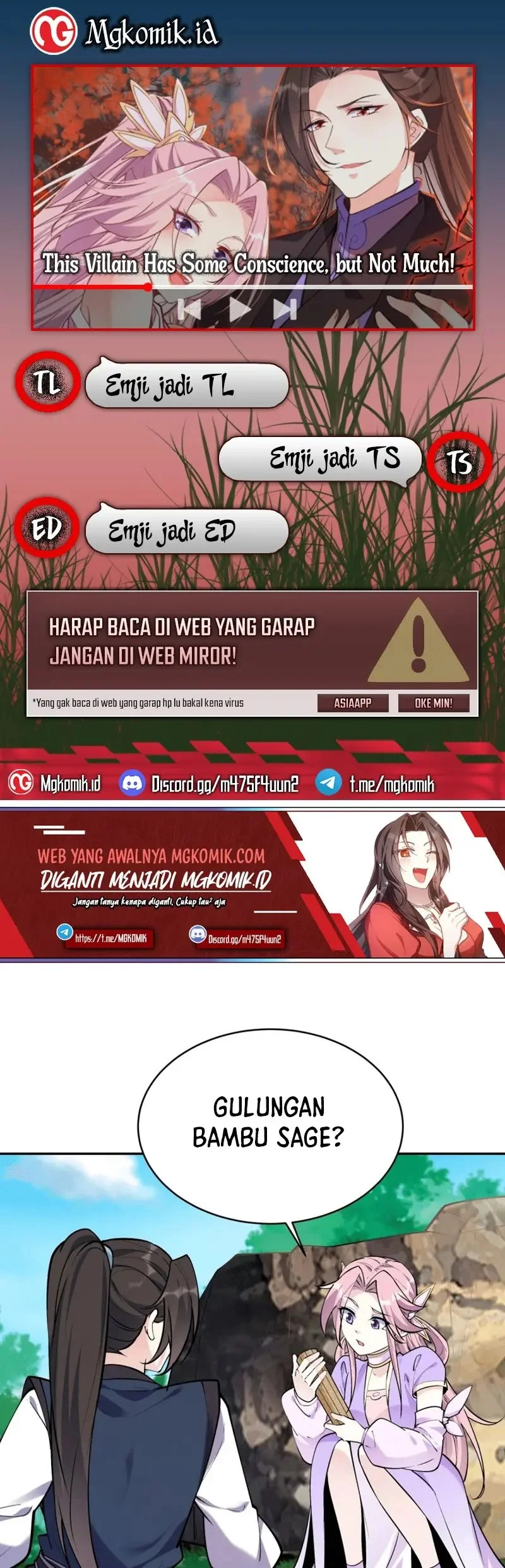Komik This Villain Has Some Conscience, but Not Much! Chapter 44 gambar 1
