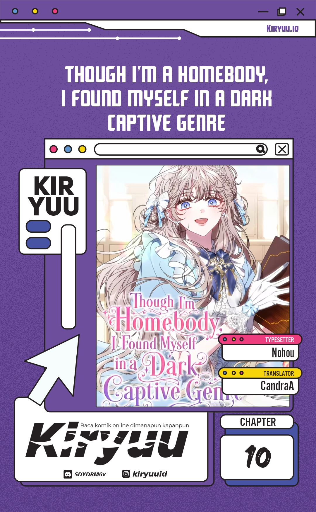 Manhwa Though I’m a Homebody, I Found Myself in a Dark Captive Genre Chapter 10 gambar 2
