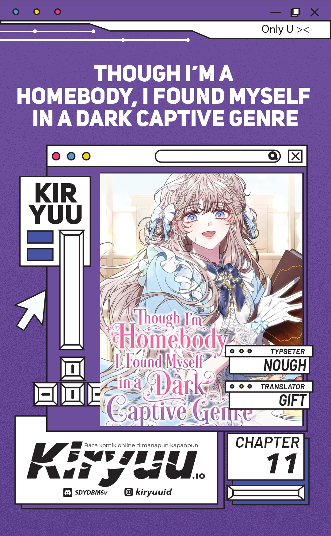 Komik Though I’m a Homebody, I Found Myself in a Dark Captive Genre Chapter 11 gambar 1