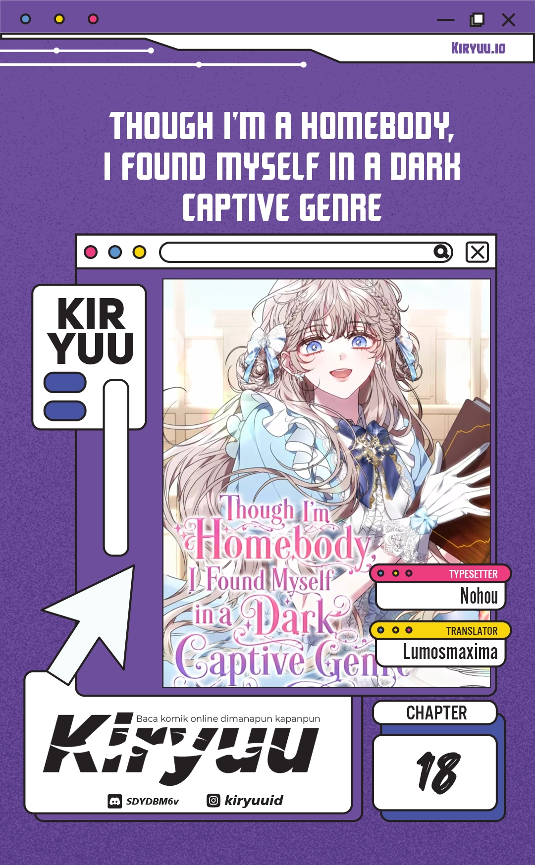 Manhwa Though I’m a Homebody, I Found Myself in a Dark Captive Genre Chapter 18 gambar 2