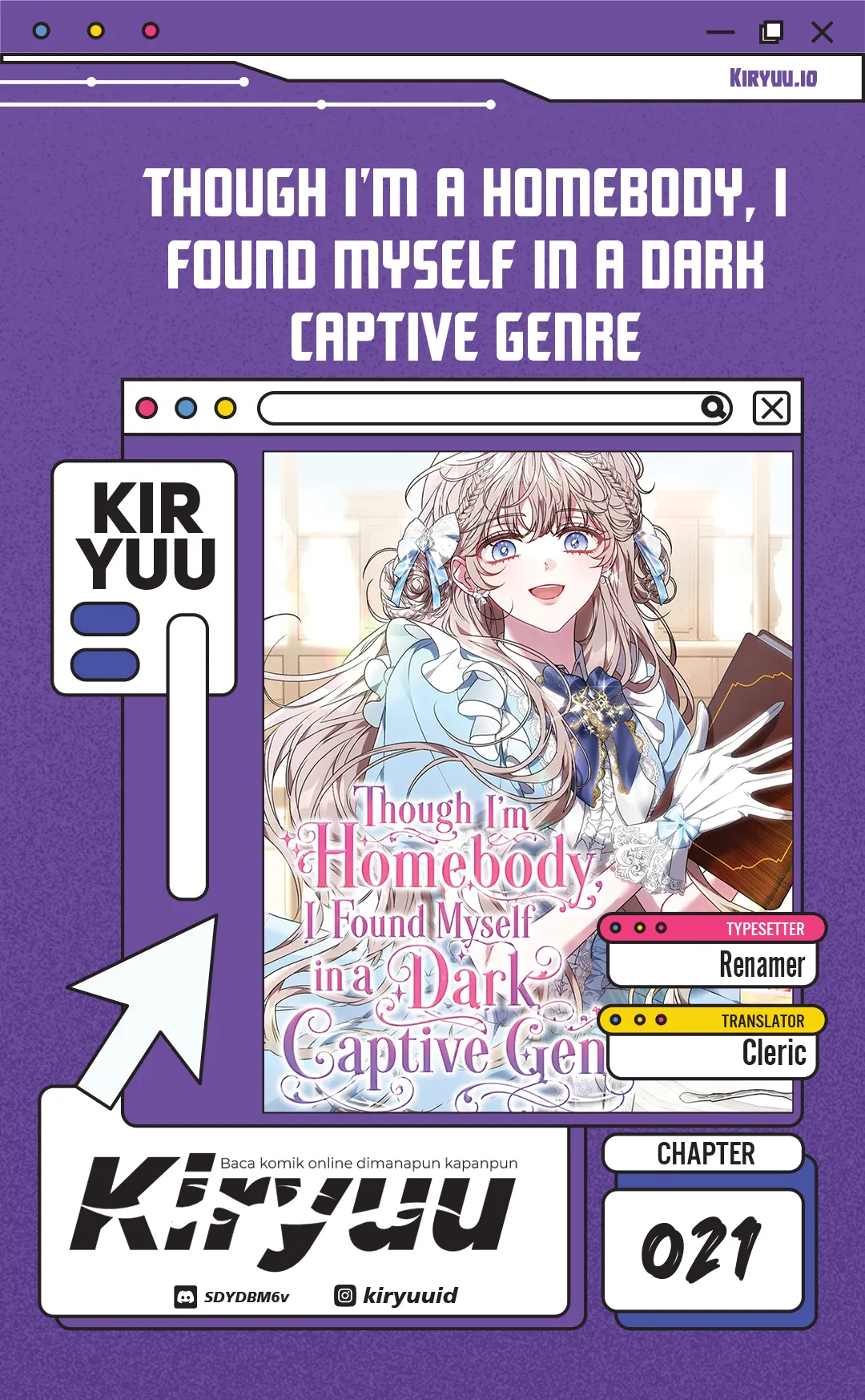 Komik Though I’m a Homebody, I Found Myself in a Dark Captive Genre Chapter 21 gambar 1