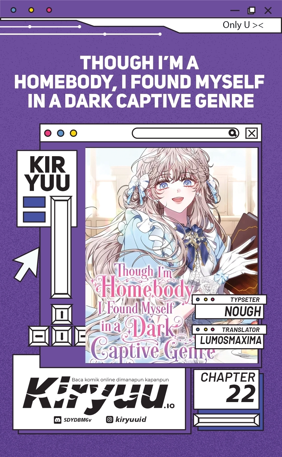 Komik Though I’m a Homebody, I Found Myself in a Dark Captive Genre Chapter 22 gambar 1