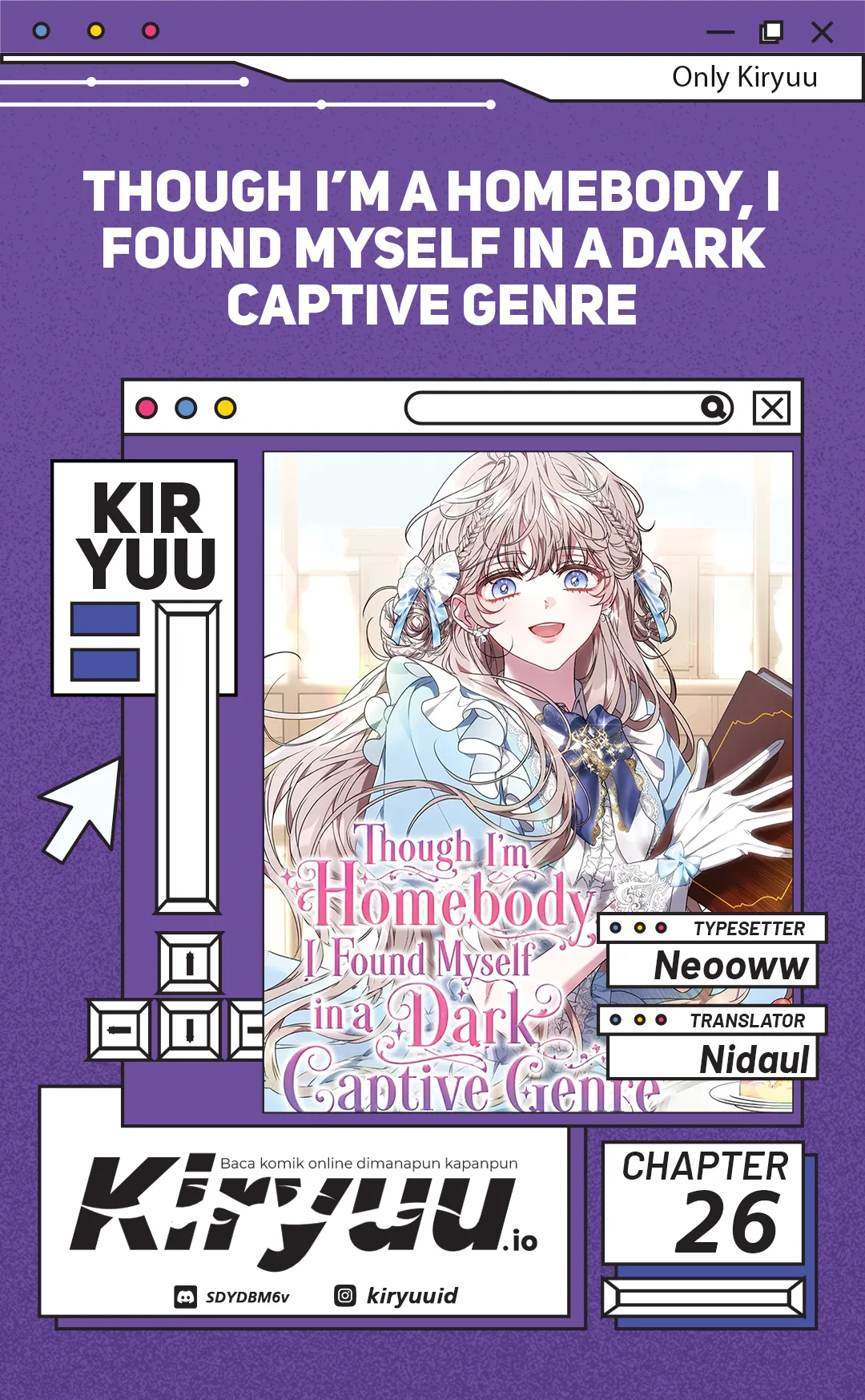 Komik Though I’m a Homebody, I Found Myself in a Dark Captive Genre Chapter 26 gambar 1