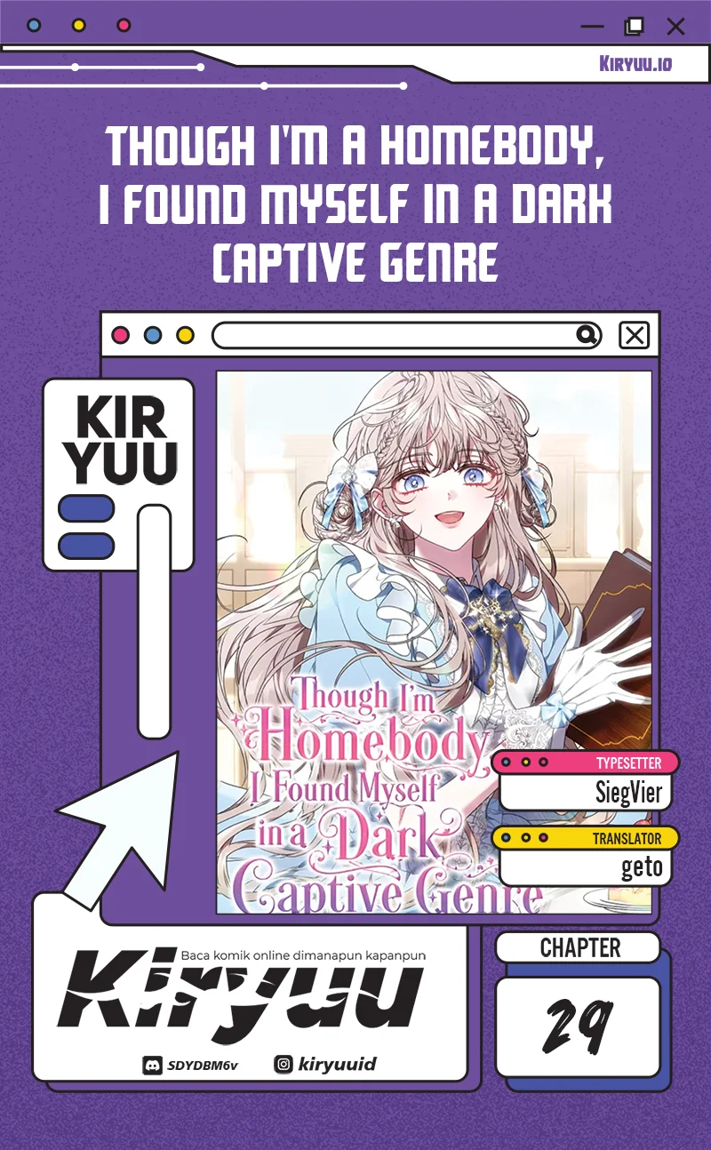 Komik Though I’m a Homebody, I Found Myself in a Dark Captive Genre Chapter 29 gambar 1