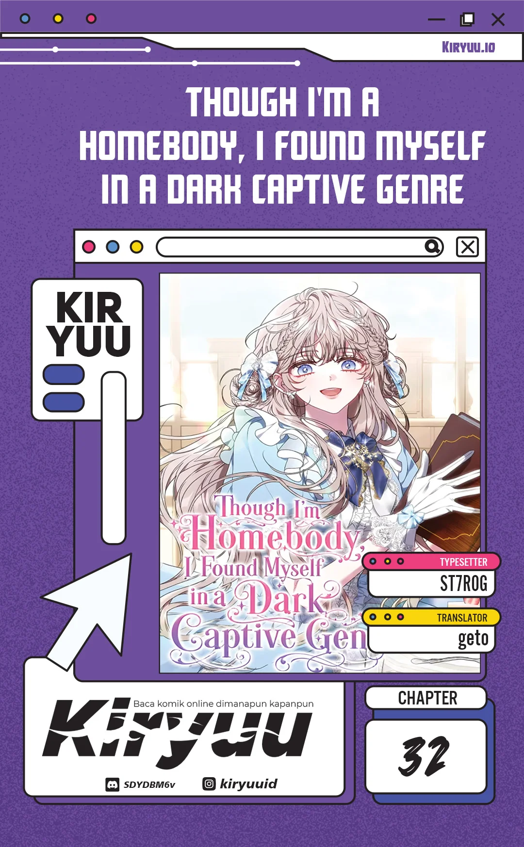 Komik Though I’m a Homebody, I Found Myself in a Dark Captive Genre Chapter 32 gambar 1