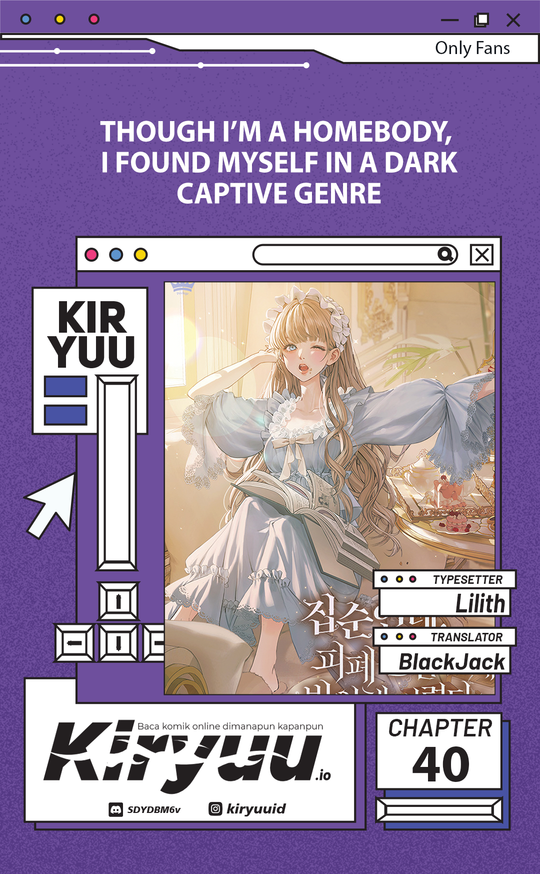 Komik Though I’m a Homebody, I Found Myself in a Dark Captive Genre Chapter 40 gambar 1
