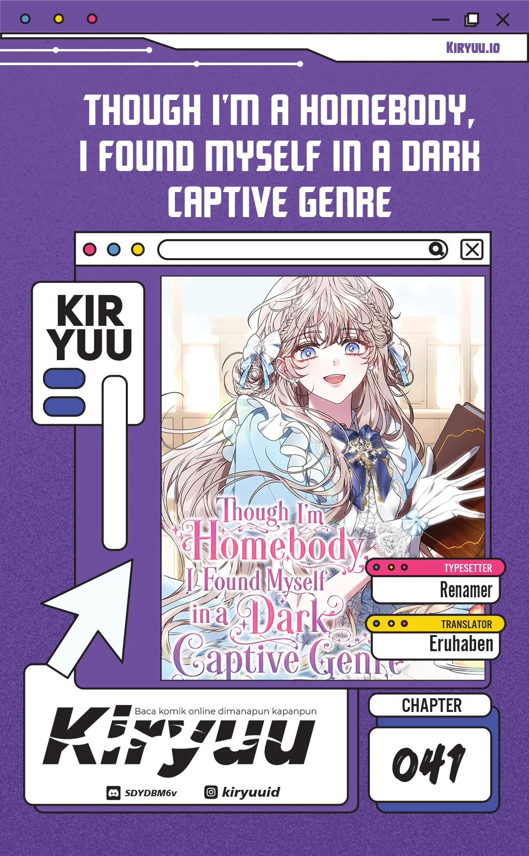 Komik Though I’m a Homebody, I Found Myself in a Dark Captive Genre Chapter 41 gambar 1