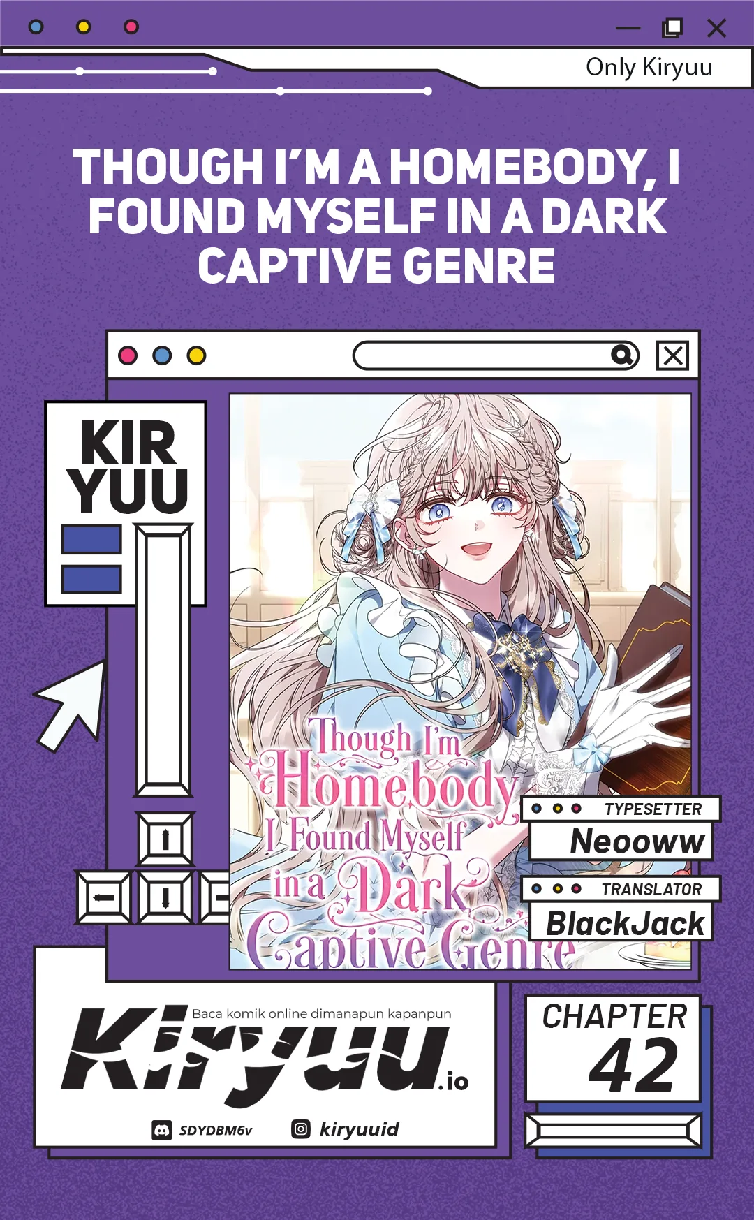 Komik Though I’m a Homebody, I Found Myself in a Dark Captive Genre Chapter 42 gambar 1