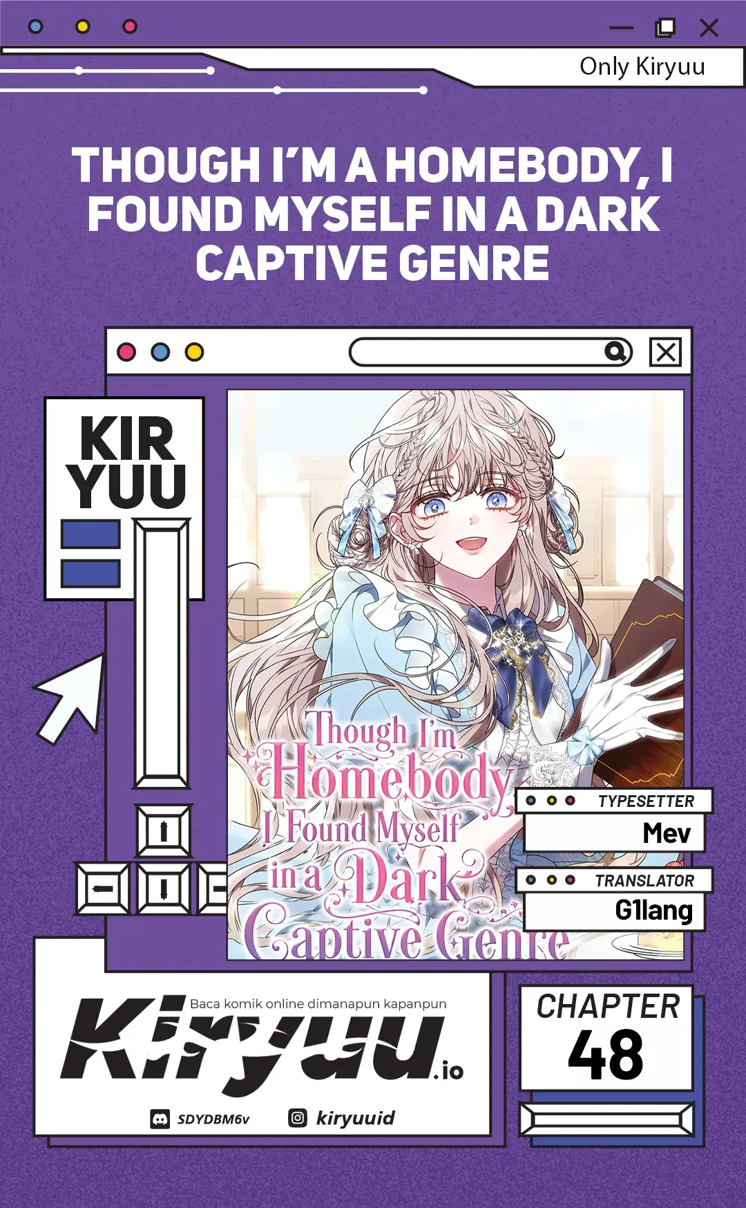Komik Though I’m a Homebody, I Found Myself in a Dark Captive Genre Chapter 48 gambar 1