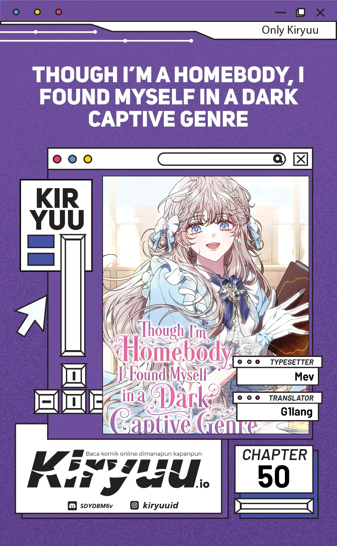 Komik Though I’m a Homebody, I Found Myself in a Dark Captive Genre Chapter 50 gambar 1