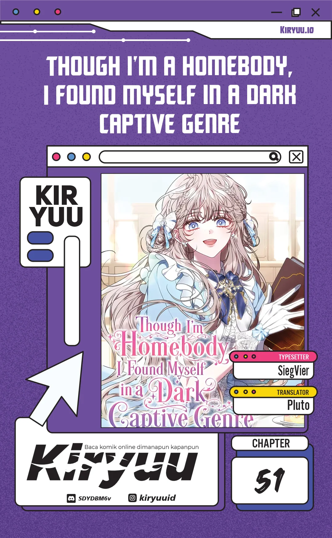 Komik Though I’m a Homebody, I Found Myself in a Dark Captive Genre Chapter 51 gambar 1