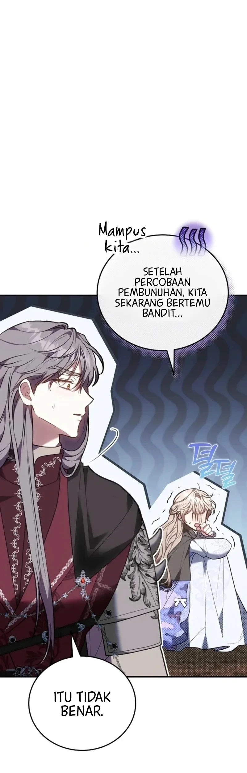 Manhwa Though I’m a Homebody, I Found Myself in a Dark Captive Genre Chapter 55 gambar 2
