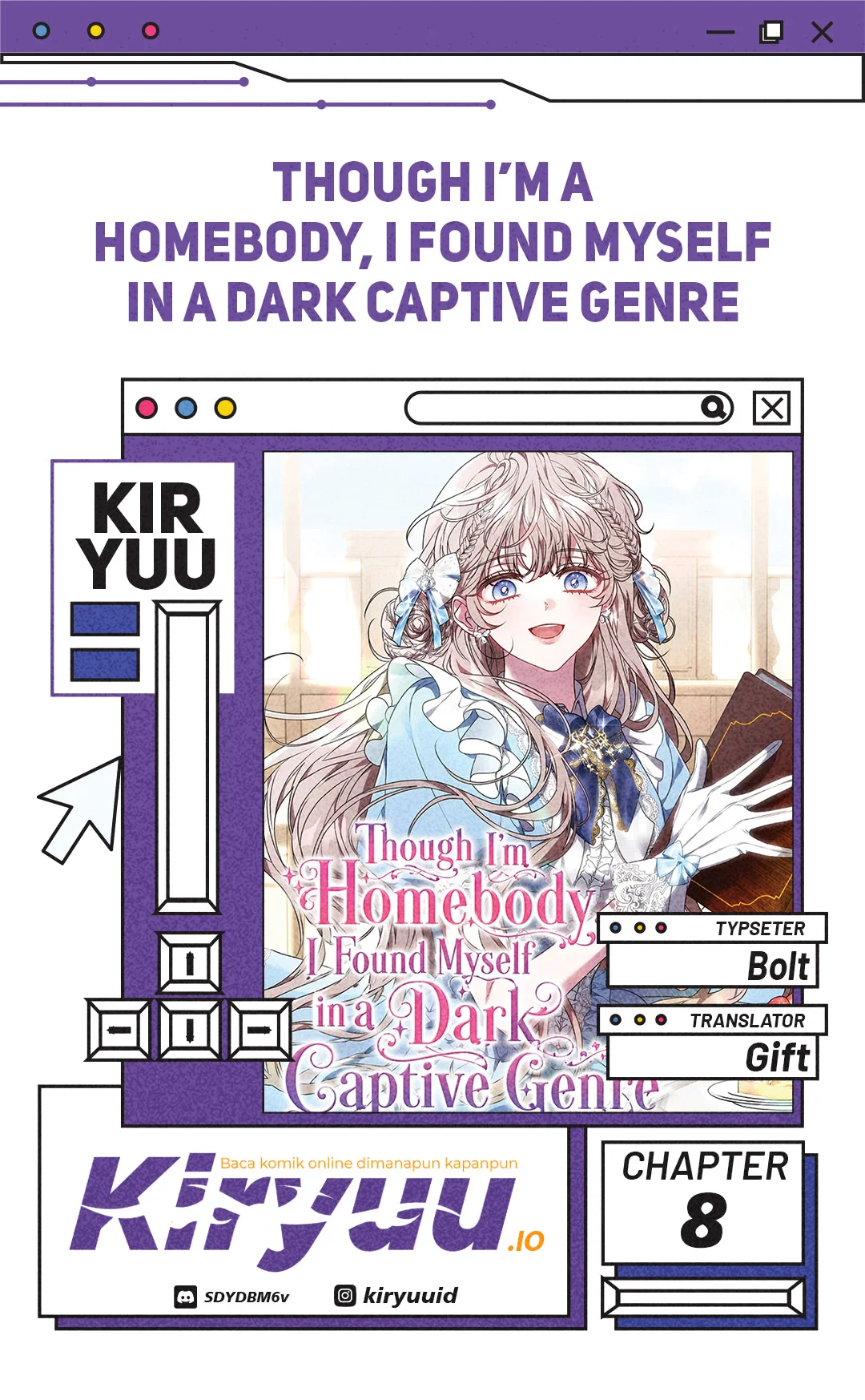 Komik Though I’m a Homebody, I Found Myself in a Dark Captive Genre Chapter 8 gambar 1