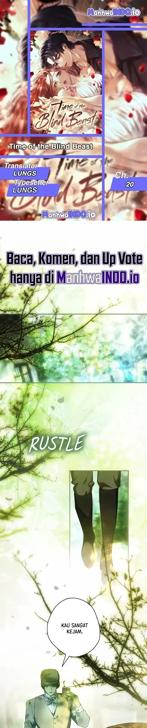 Komik Time of the Blind Beast Chapter 20 gambar 1
