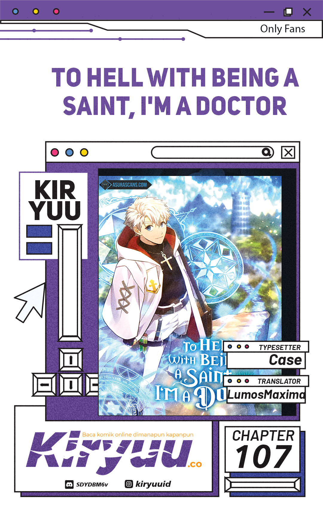 Komik To Hell With Being a Saint, I’m a Doctor Chapter 107 gambar 1
