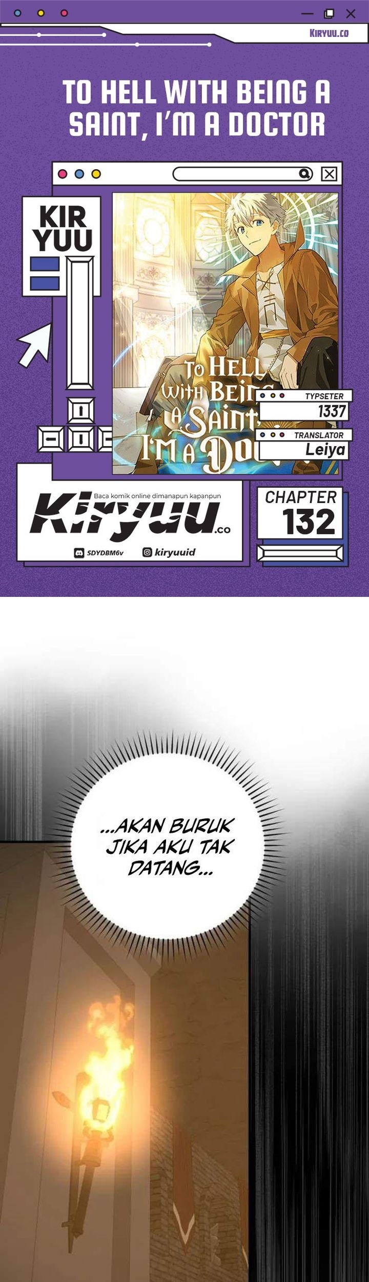 Komik To Hell With Being a Saint, I’m a Doctor Chapter 132 gambar 1