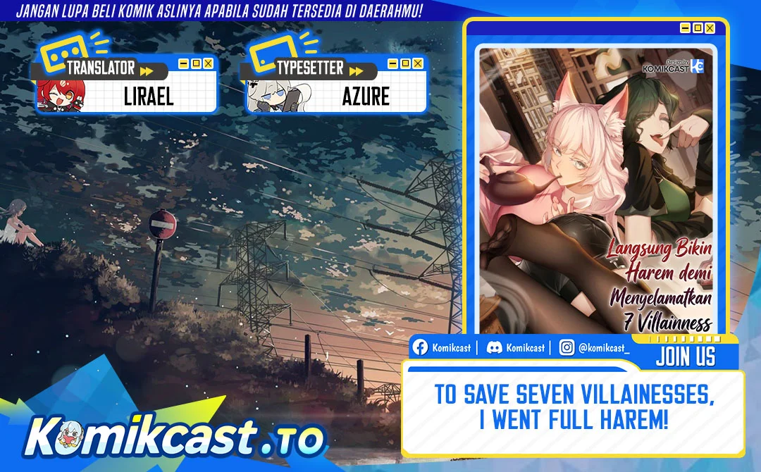 Komik To Save Seven Villainesses, I Went Full Harem! Chapter 66 gambar 1