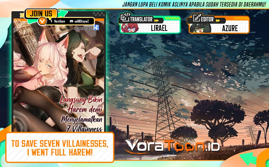 Komik To Save Seven Villainesses, I Went Full Harem! Chapter 72 gambar 1