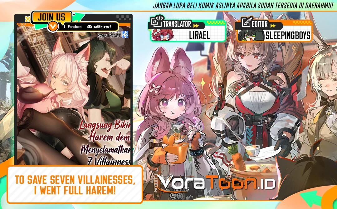 Komik To Save Seven Villainesses, I Went Full Harem! Chapter 73 gambar 1