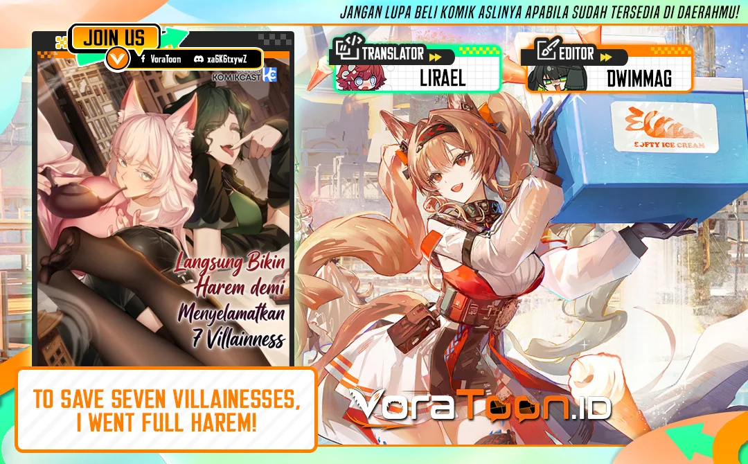 Komik To Save Seven Villainesses, I Went Full Harem! Chapter 75 gambar 1