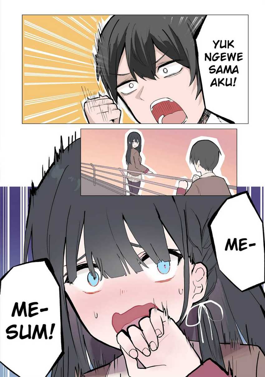 Manga Tobioriru Chokuzen no Doukyuusei ni “Sekkusu Shiyou! ” To Teianshite Mita. Chapter 1 gambar 2