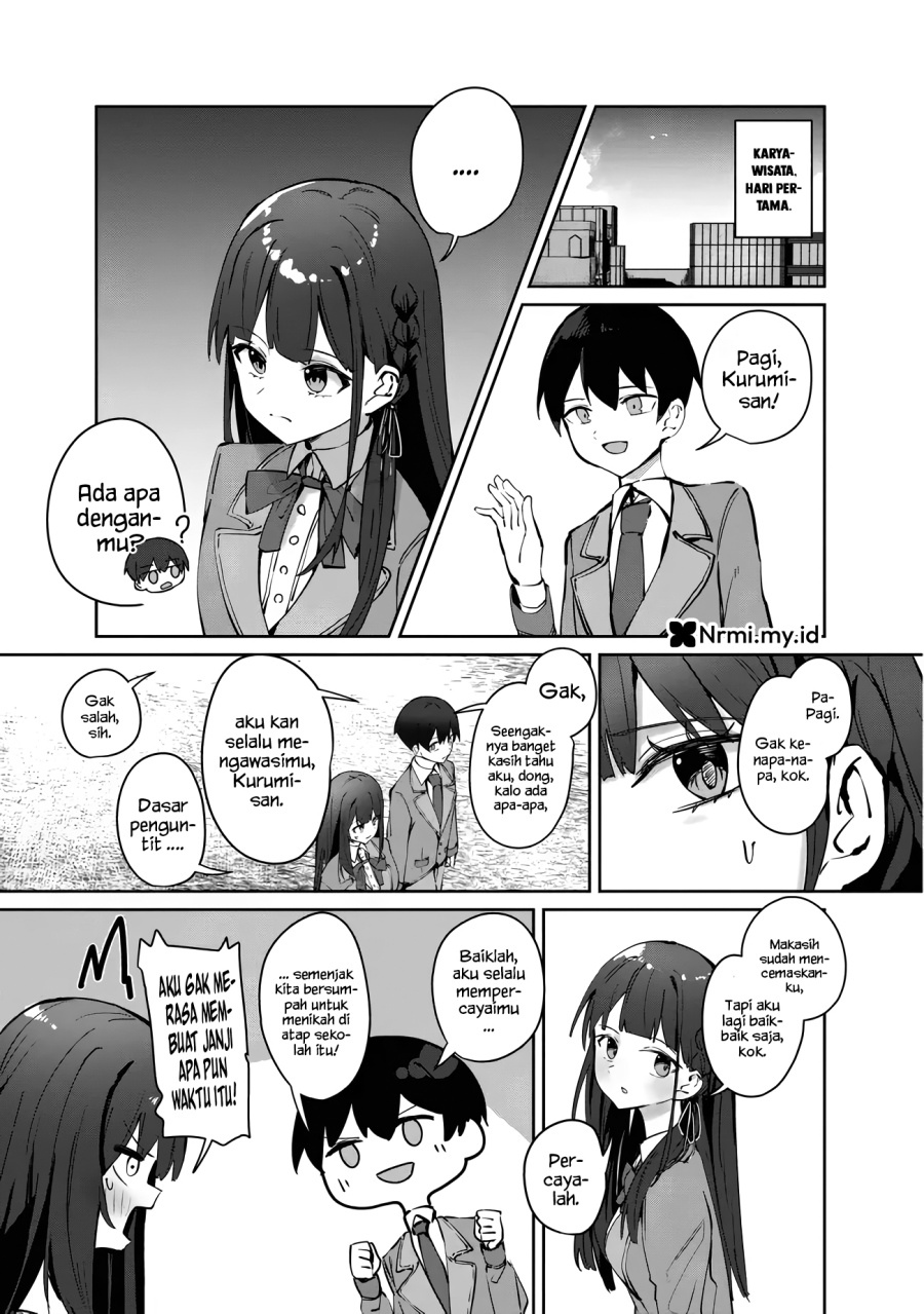 Komik Tobioriru Chokuzen no Doukyuusei ni “Sekkusu Shiyou! ” To Teianshite Mita. Chapter 8.1 gambar 1