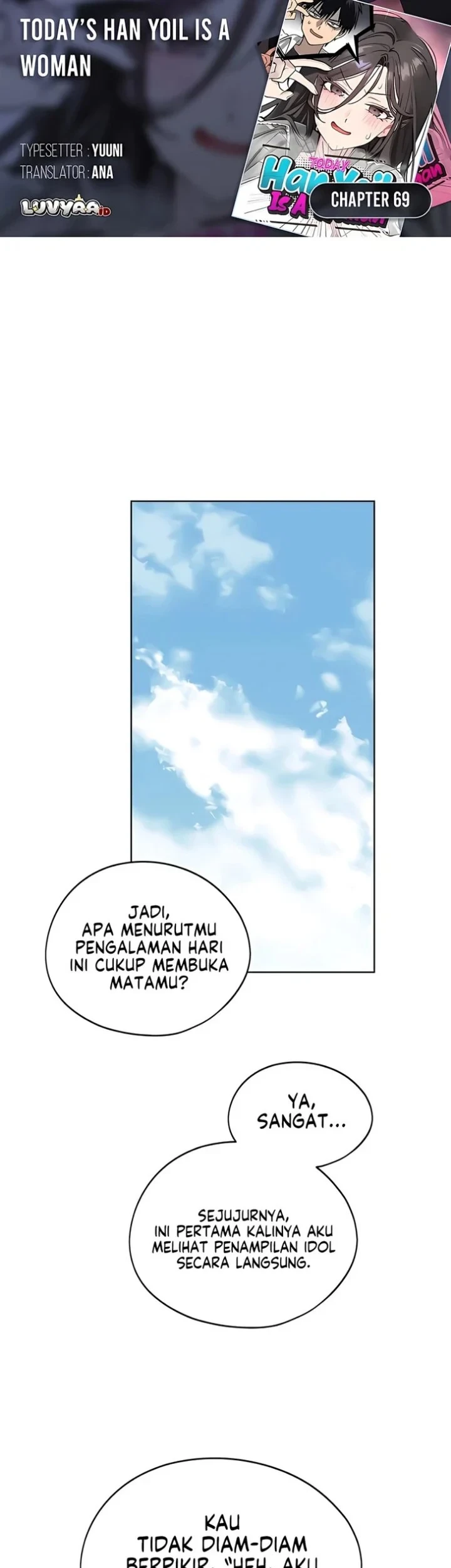 Komik Today is a Woman Day (Today's Han Yoil Is a Woman) Chapter 69 gambar 1