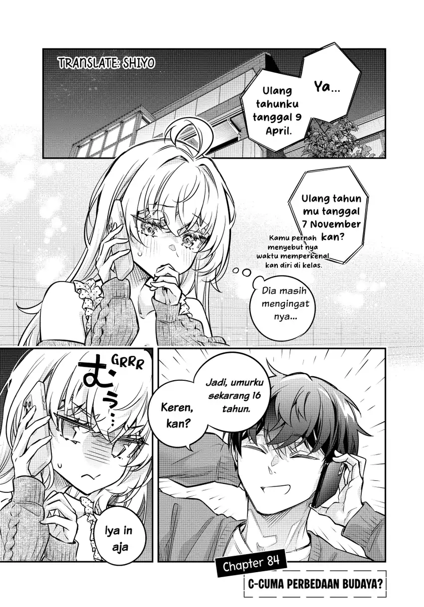 Komik Tokidoki Bosotto Roshiago de Dereru Tonari no Alya-san Chapter 84 gambar 1
