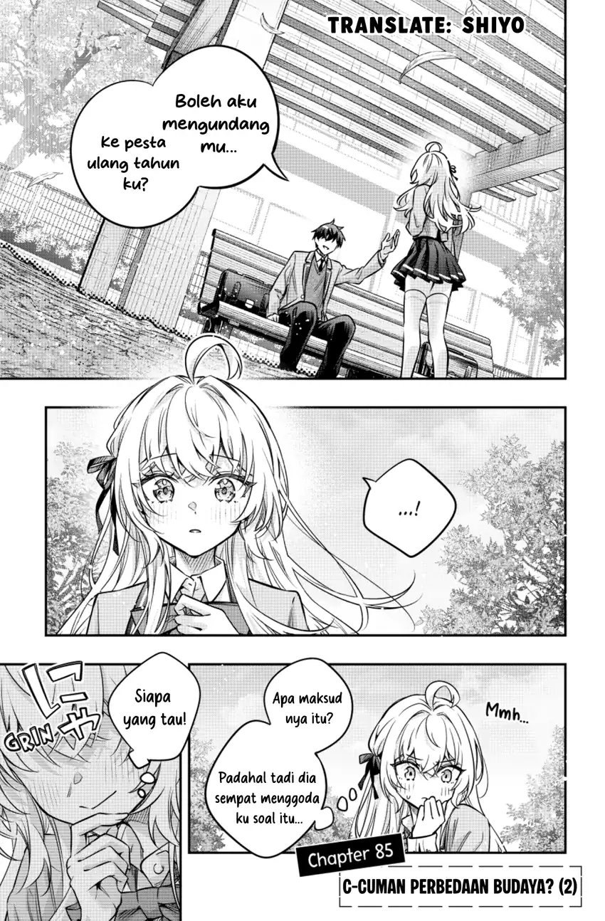 Komik Tokidoki Bosotto Roshiago de Dereru Tonari no Alya-san Chapter 85 gambar 1