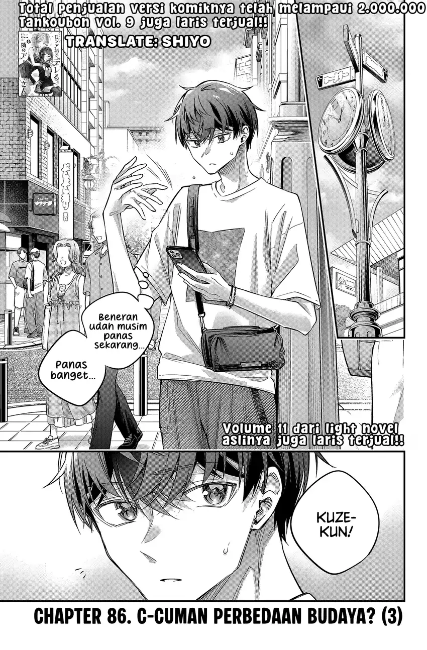 Komik Tokidoki Bosotto Roshiago de Dereru Tonari no Alya-san Chapter 86 gambar 1
