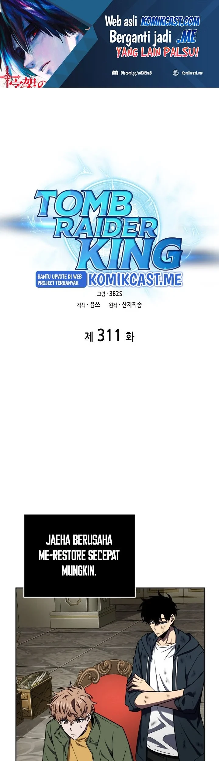 Manhwa Tomb Raider King Chapter 311 gambar 2