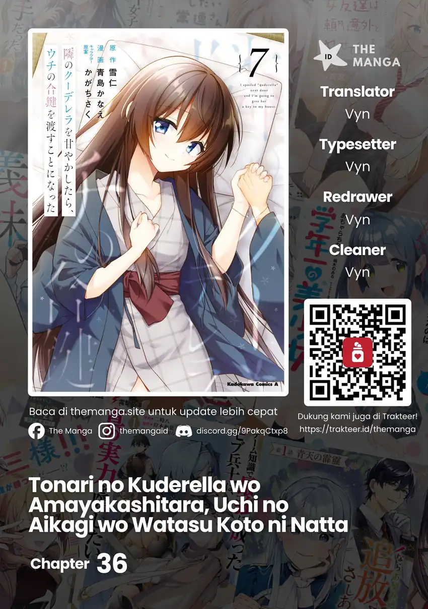 Komik Tonari No Kuuderera O Amayakashitara, Uchi No Aikagi O Watasu Koto Ni Natta Chapter 36 gambar 1