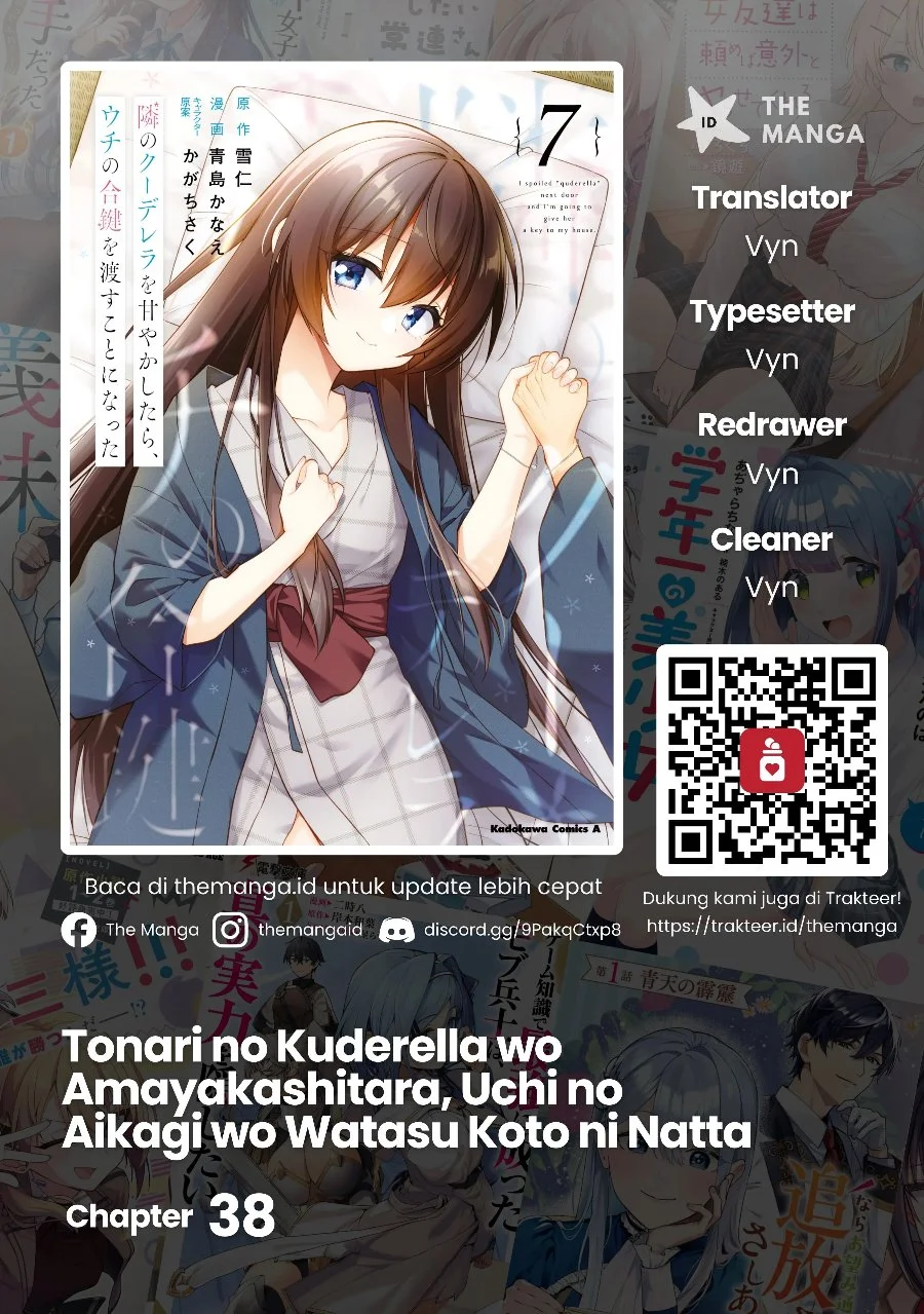 Komik Tonari No Kuuderera O Amayakashitara, Uchi No Aikagi O Watasu Koto Ni Natta Chapter 38 gambar 1