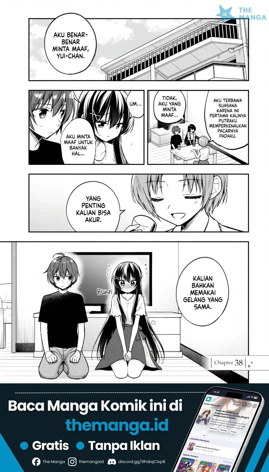 Manga Tonari No Kuuderera O Amayakashitara, Uchi No Aikagi O Watasu Koto Ni Natta Chapter 38 gambar 2