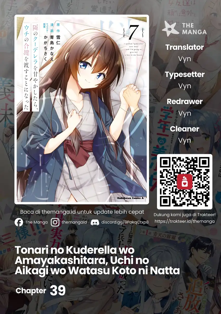 Komik Tonari No Kuuderera O Amayakashitara, Uchi No Aikagi O Watasu Koto Ni Natta Chapter 39 gambar 1