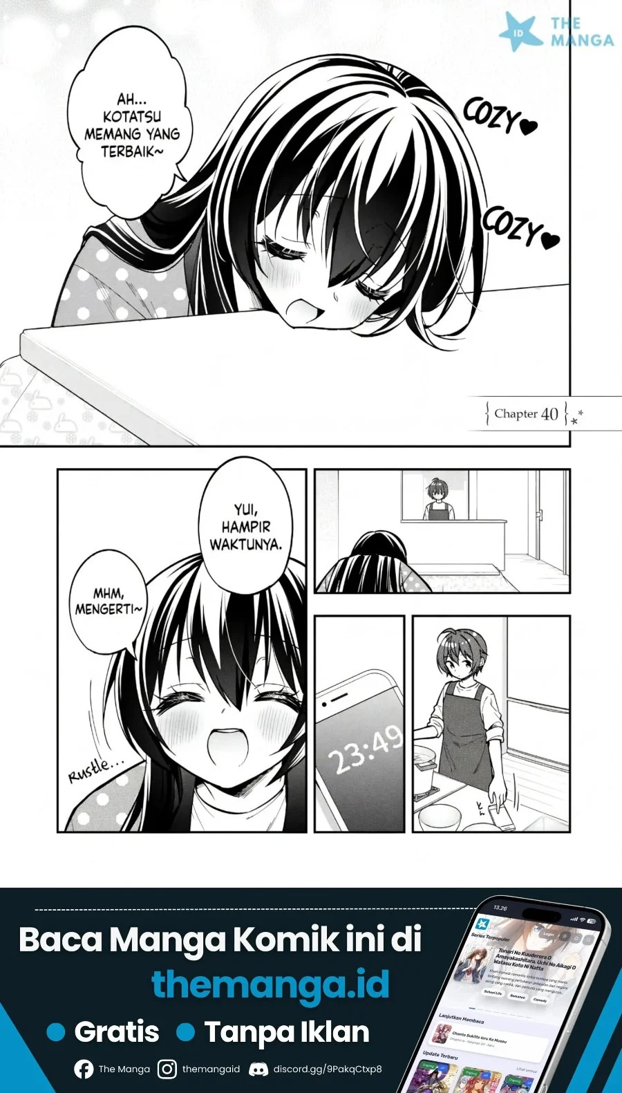 Manga Tonari No Kuuderera O Amayakashitara, Uchi No Aikagi O Watasu Koto Ni Natta Chapter 40 gambar 2