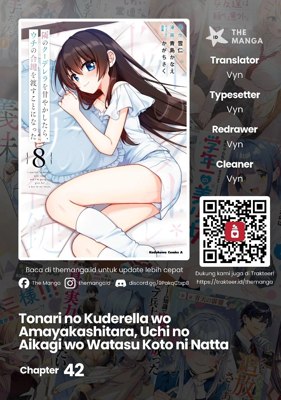 Komik Tonari No Kuuderera O Amayakashitara, Uchi No Aikagi O Watasu Koto Ni Natta Chapter 42 gambar 1
