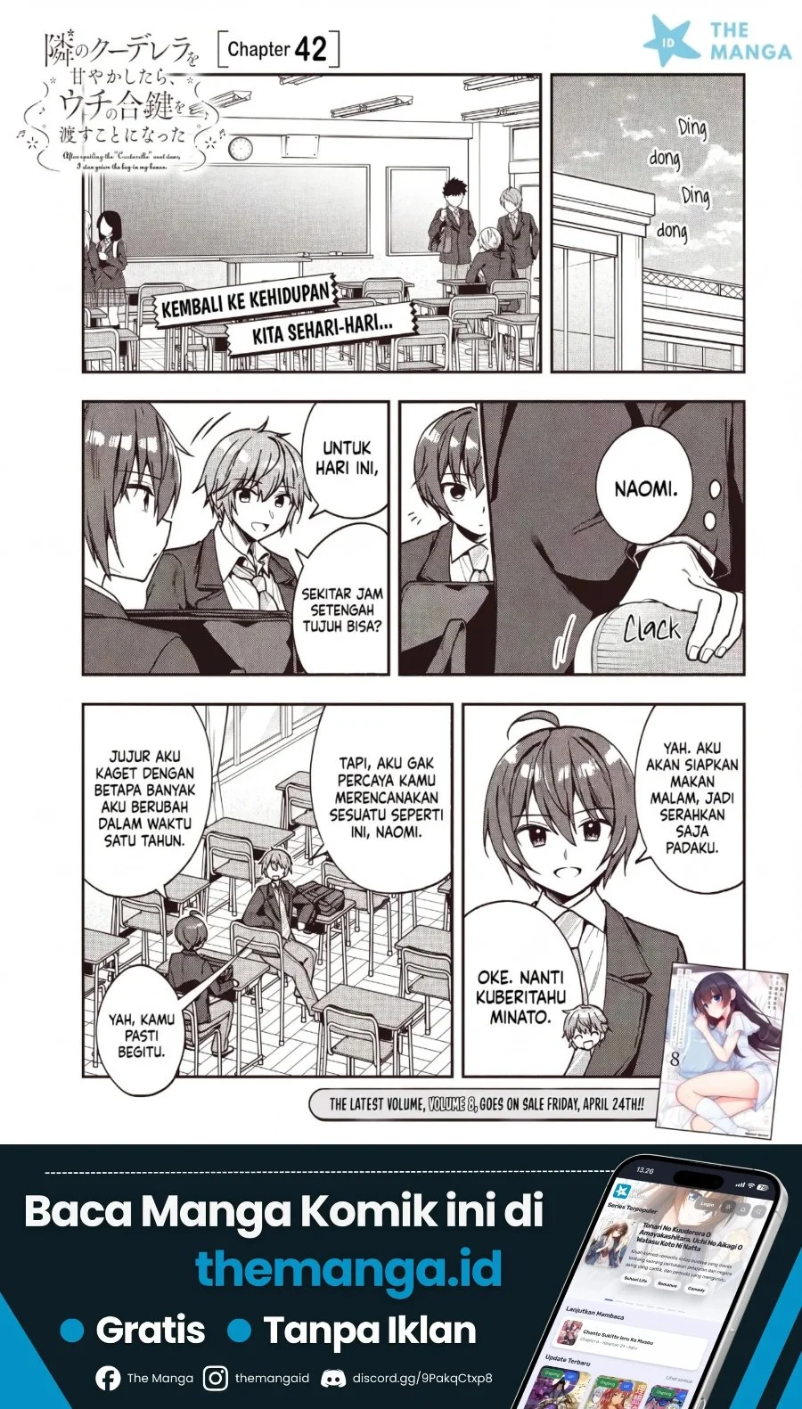 Manga Tonari No Kuuderera O Amayakashitara, Uchi No Aikagi O Watasu Koto Ni Natta Chapter 42 gambar 2